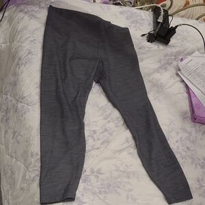 Lululemon Grey Leggings Womens Size M